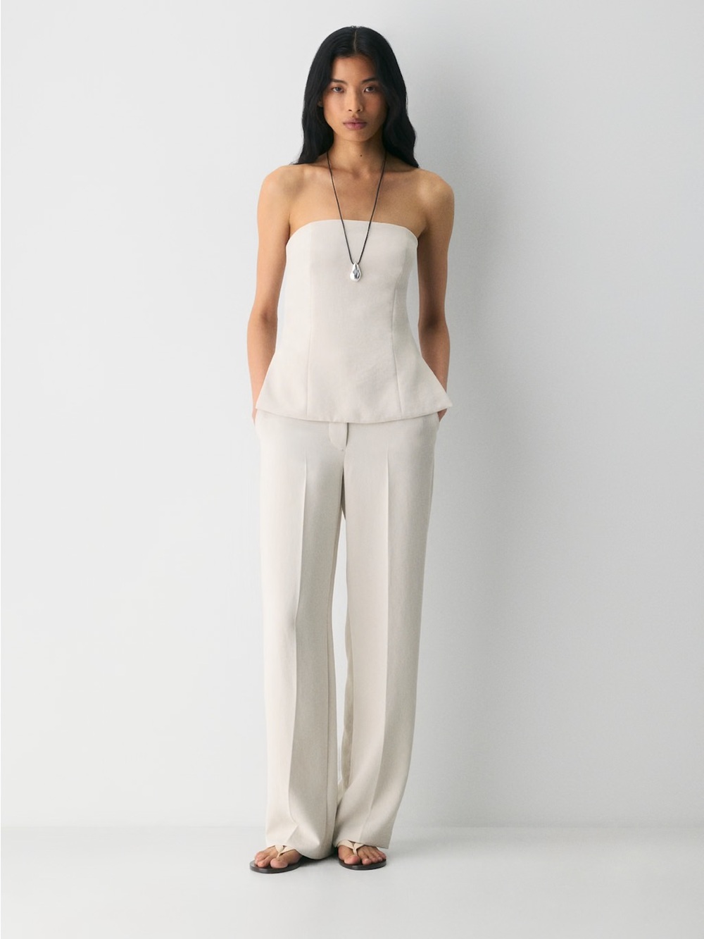 NWT - Aritzia Agency Pant - Crepette™ - Metropolis Taupe - Size 6